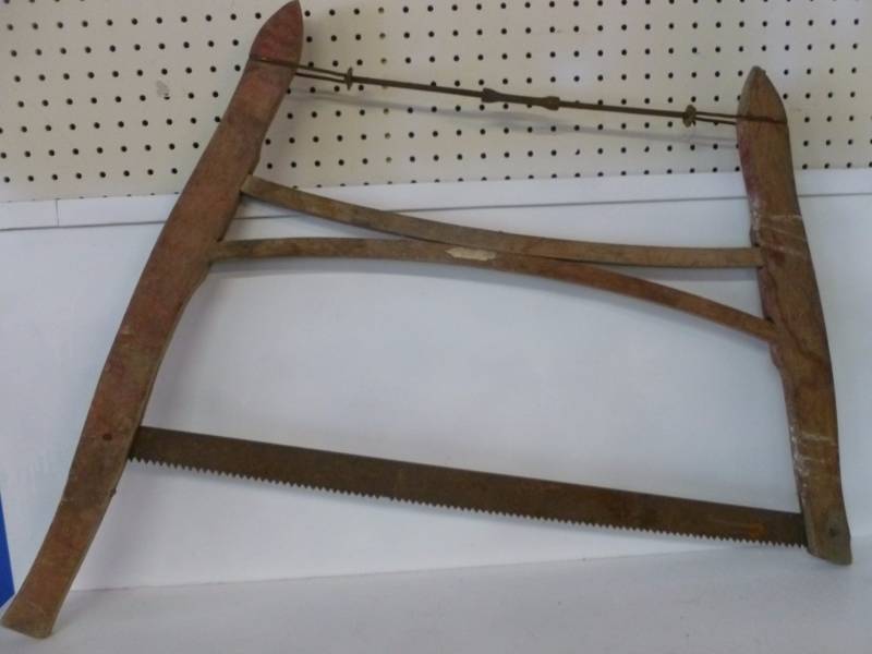 lot 131 image: Vintage Buck Saw