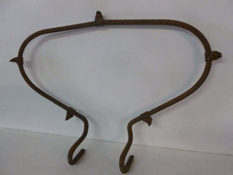lot 132 image: Vintage Gunny Sack Hanger