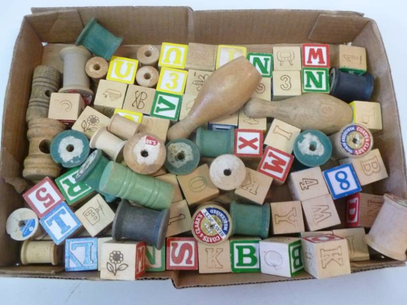 lot 135 image: Wooden Blocks