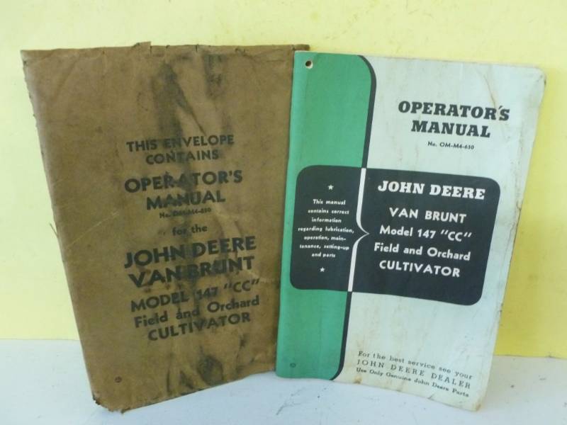 lot 153 image: Vintage Manual