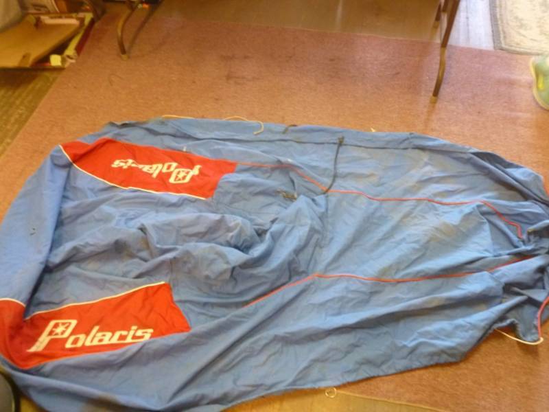 lot 174 image: Vintage Snowmobile Cover