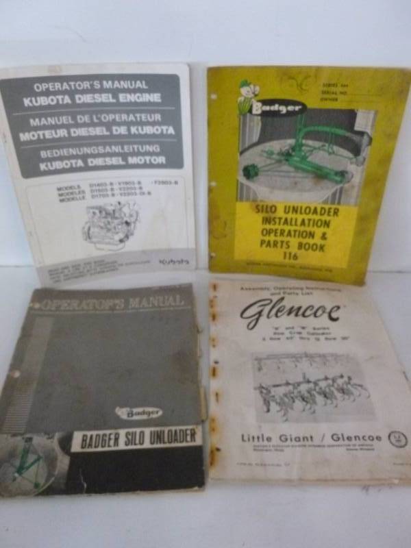 lot 233 image: Vintage Manuals