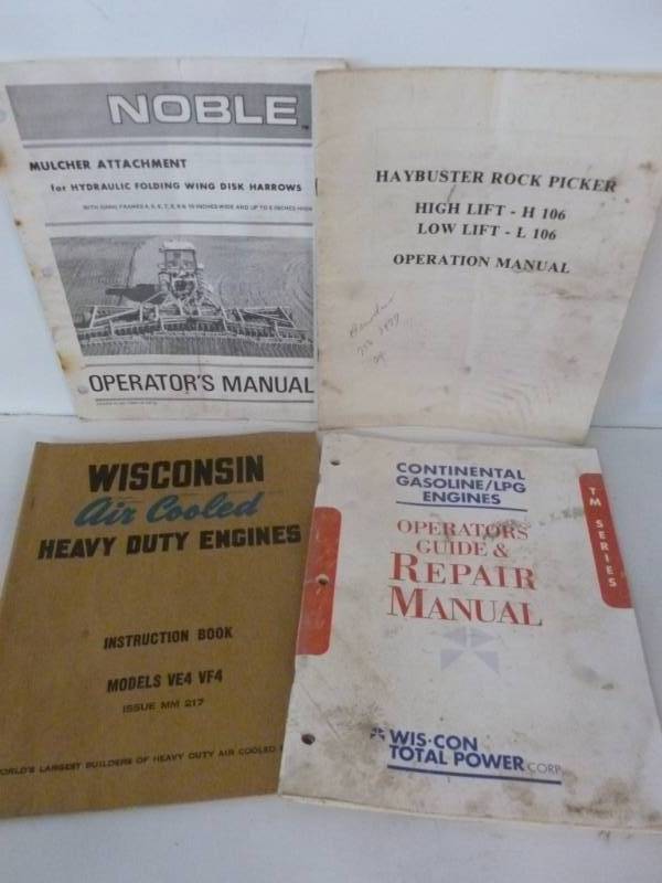 lot 236 image: Vintage Manuals