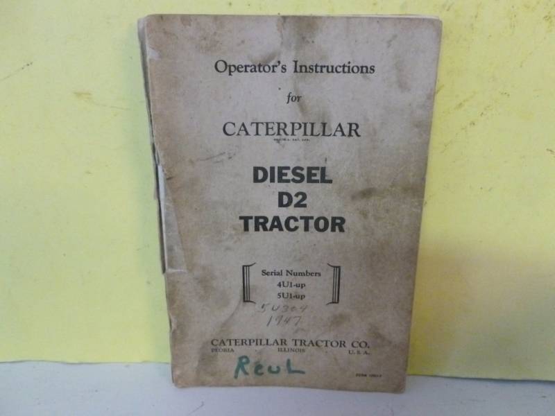 lot 242 image: Vintage Manual