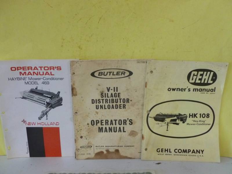 lot 281 image: Vintage Manuals