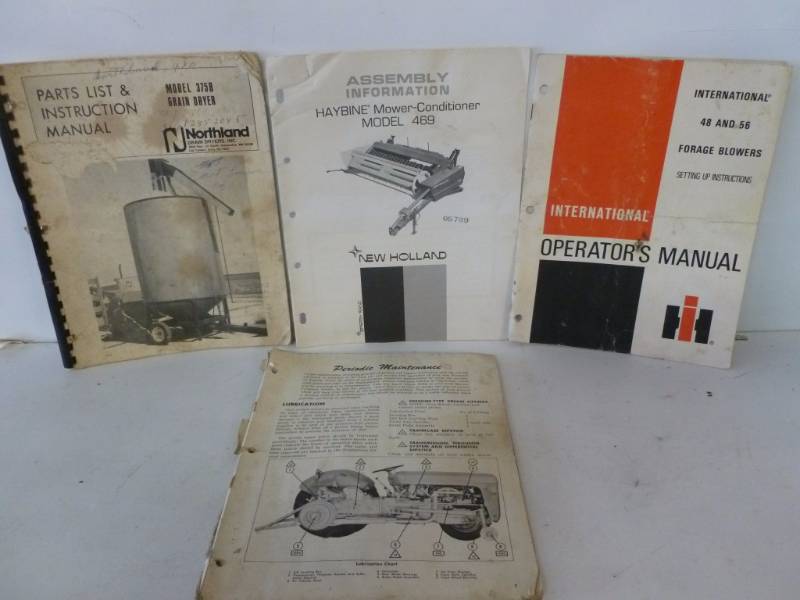 lot 289 image: Vintage Manuals
