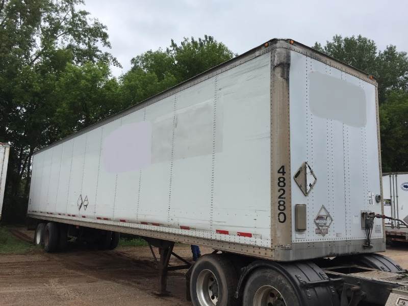 lot 5 image: 2000 Wabash 48 Dry Van Trailer