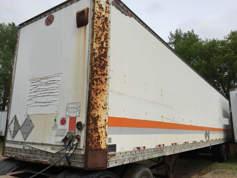 lot 10 image: 1991 Great Dane 48 Dry Van Trailer