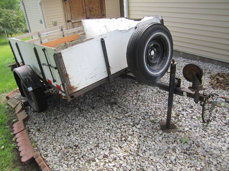 1978 Homemade trailer with 1 78 b...