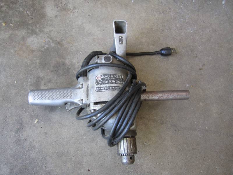 Black & Decker 12 standard drill...