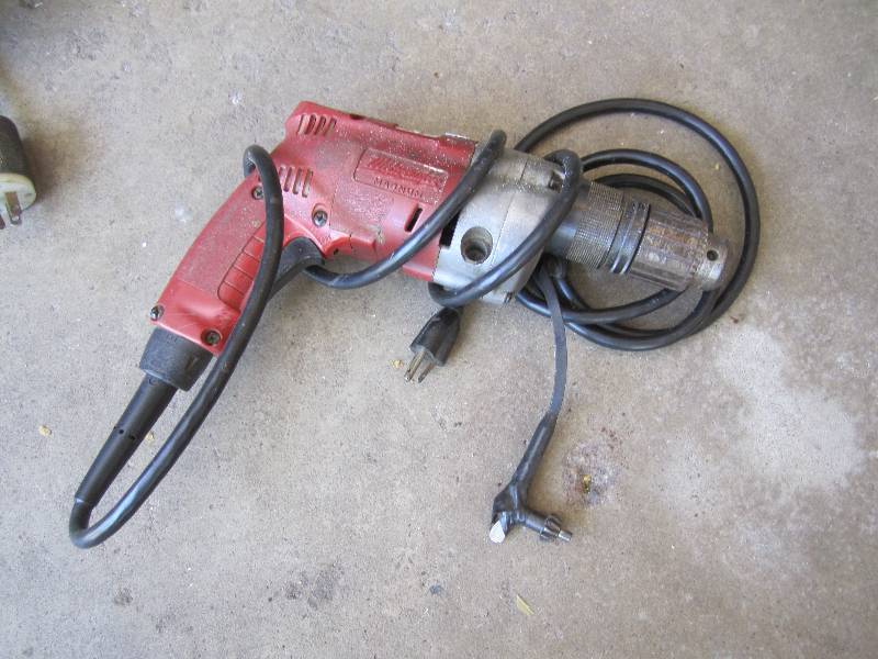 Milwaukee hand drill...
