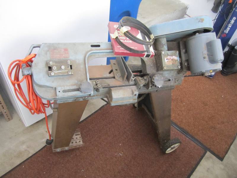 Dayton band saw on stand...
