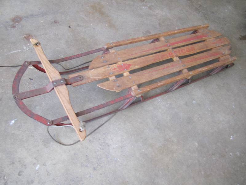 Vintage sled...