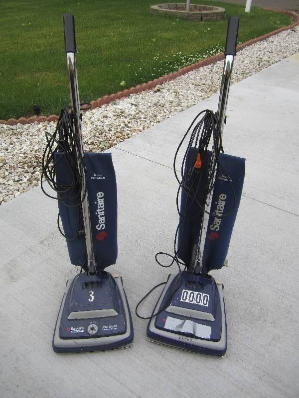 2 vacuum cleaners...