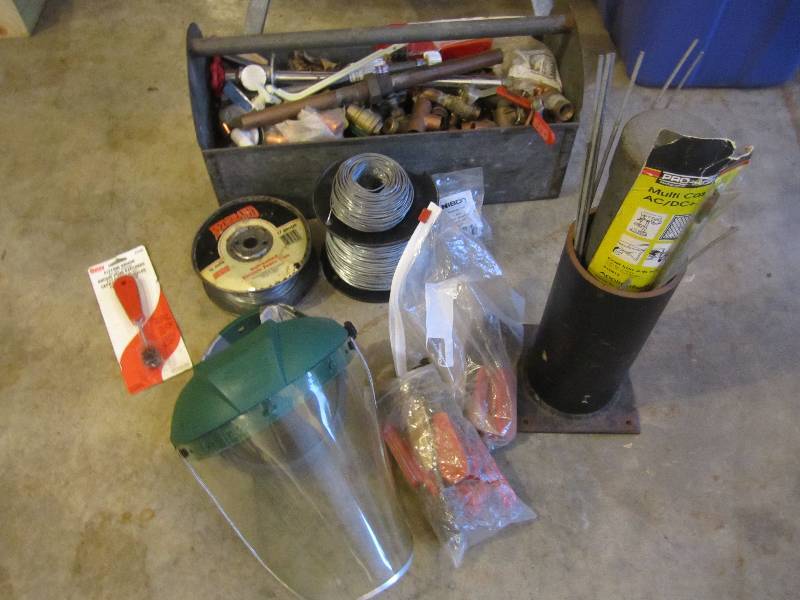 Welding supplies, electric fence wi...