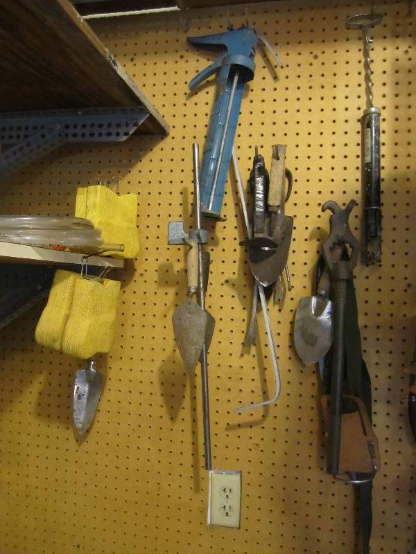 Lot of small garden and other tools...
