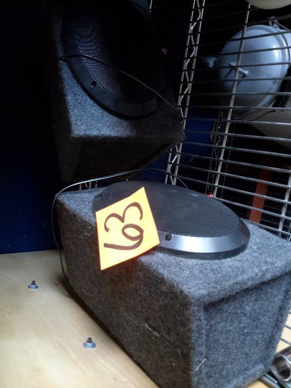 lot 63 image: pair of speakers
