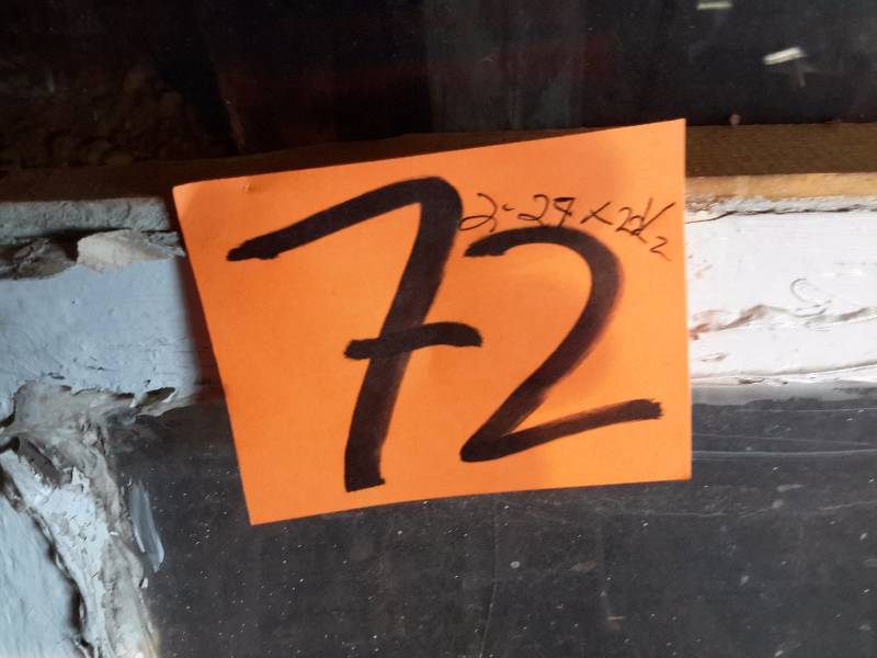 lot 72 image: 2 window sashes