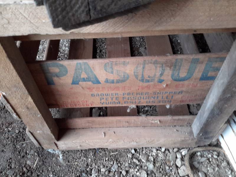lot 35 image: 2 Fruit Crates