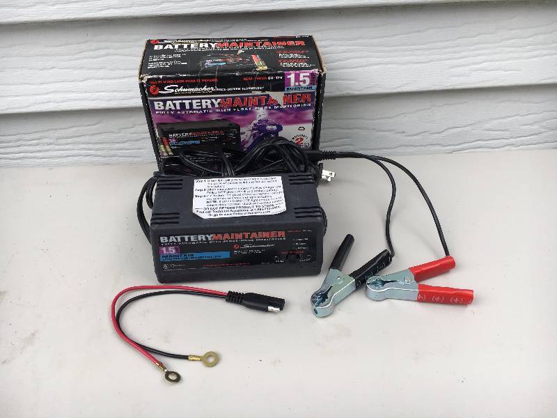 lot 18 image: Schumacher Battery Maintainer 1.5amp