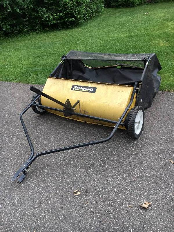 yardworks leaf sweeper