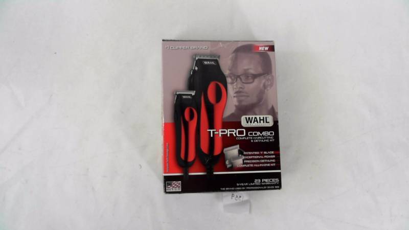 lot 1559 image: Wahl T-Pro Clipper & Trimmer Combo Kit
