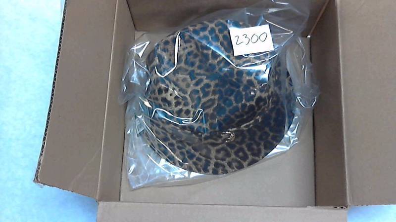 lot 2300 image: SD Hat LEOPARD FEDORA Leopard Print