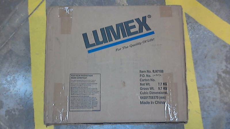 lot 1001 image: Lumex Set N Go Rollator RJ4718B Blue Walker