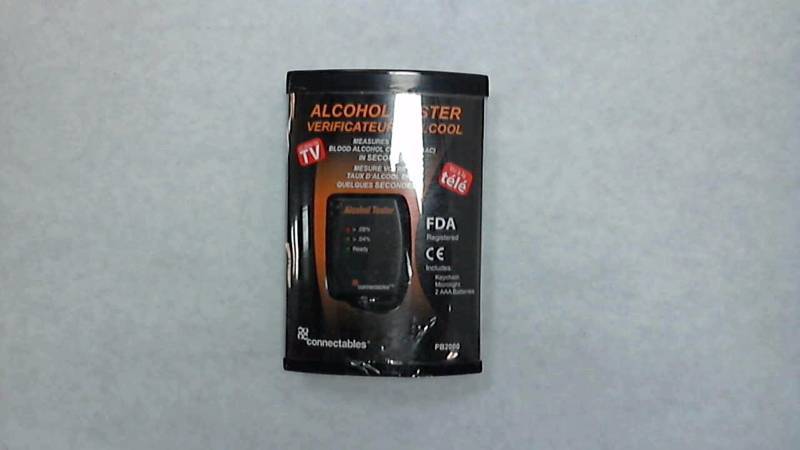 lot 2631 image: Connectables LCD Alcohol Tester