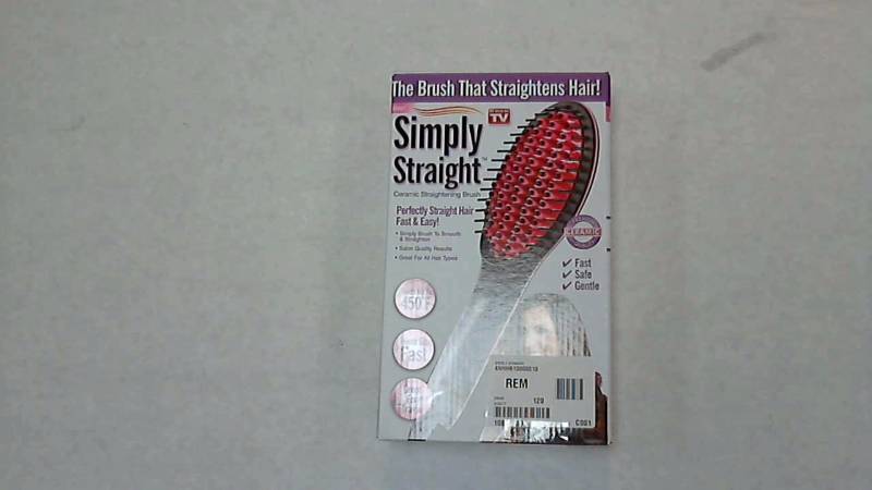 lot 2646 image: Simply Straight Ceramic Straightening Brush