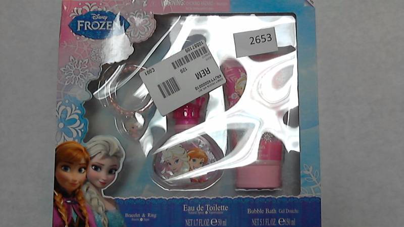 lot 2653 image: Disney Frozen 4-Pc. Gift Set