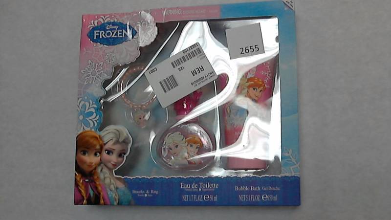 lot 2655 image: Disney Frozen 4-Pc. Gift Set