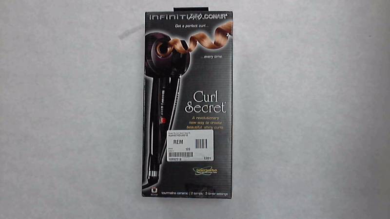 lot 2683 image: Conair Pro Curl Secret Deep Purple