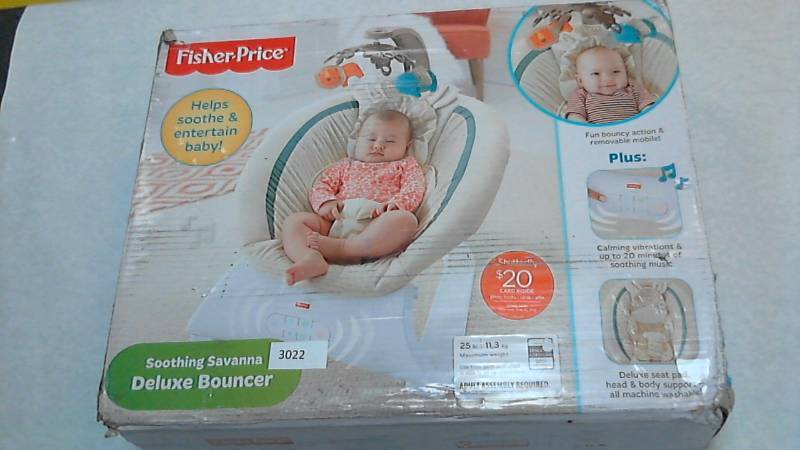 lot 3022 image: Fisher Price SOOTHING SAVANNA