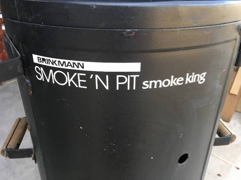 BRINKMANN SMOKE N PIT SMOKE KING Auction 6142017 K BID