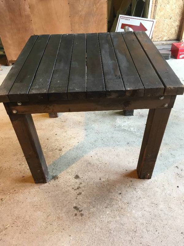 lot 34 image: SHOP TABLE