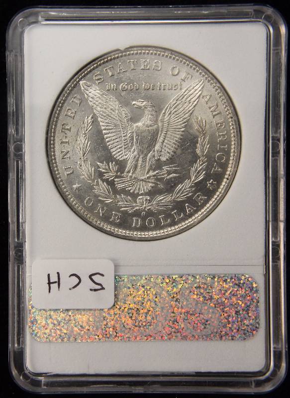 lot 12 image: 1881-O MORGAN SILVER DOLLAR  MS67 SGS