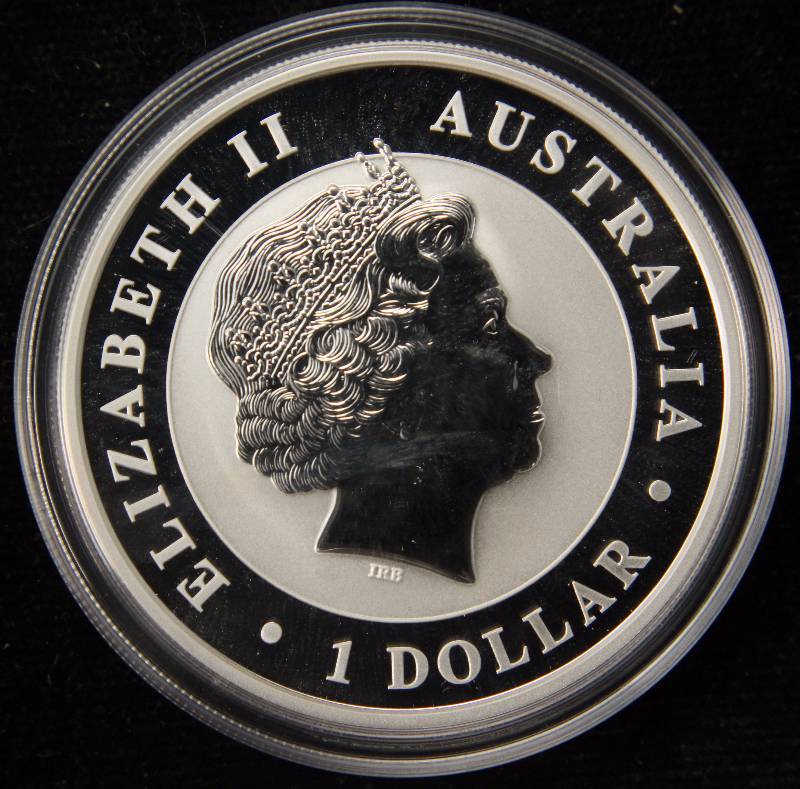lot 46 image: 2017 AUSTRALIA KOALA 1 TROY OZ. .999 FINE SILVER PROOF IN AIRTITE