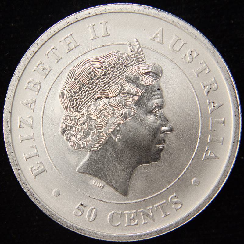 lot 52 image: 2015 AUSTRALIA HAMMERHEAD SHARK 12 TROY OZ. .999 FINE SILVER