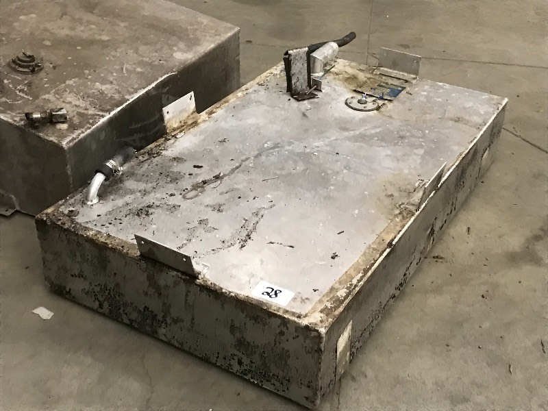 lot 28 image: (2) Aluminum Fuel Tanks
