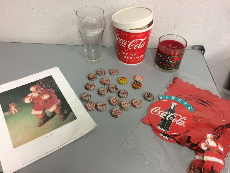 lot 7 image: Coca-Cola Bottle Caps and More
