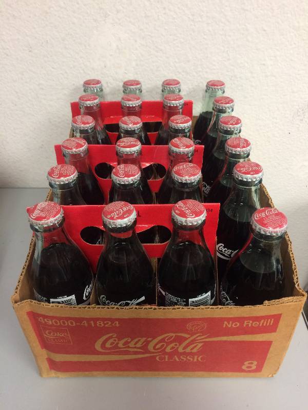 lot 23 image: Coca-Cola Bottles