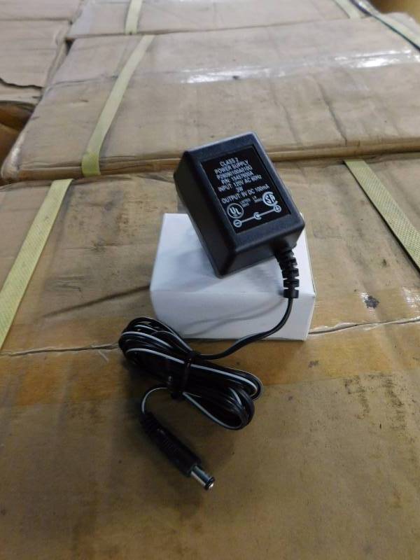 lot 35 image: Class 2 Power Supply (27 boxes, 200box) P2809100A010G Input 120V AC 60Hz 3W  Output 9V DC 100mA