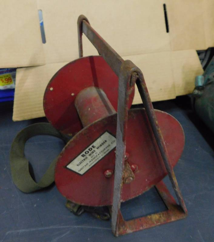 lot 56 image: Antique Bode Electric Wire Winder