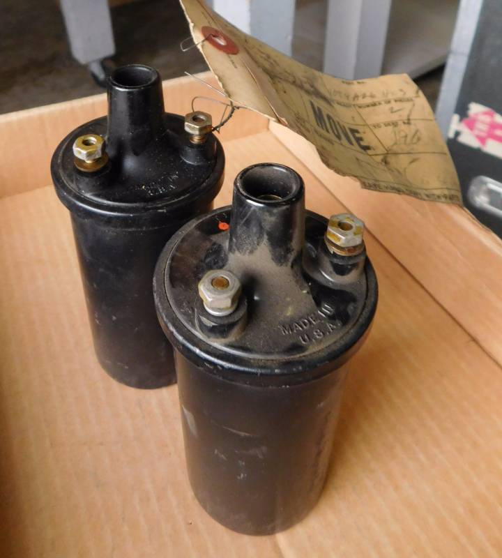 lot 75 image: 6 volt Coils (Part #1089A26H03) (x2)