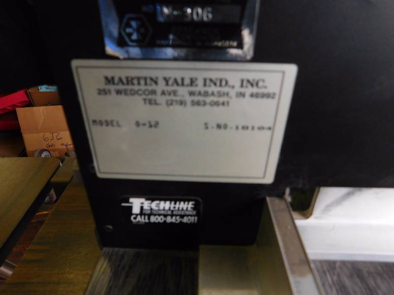 lot 85 image: Martin Yale Paper Cutter