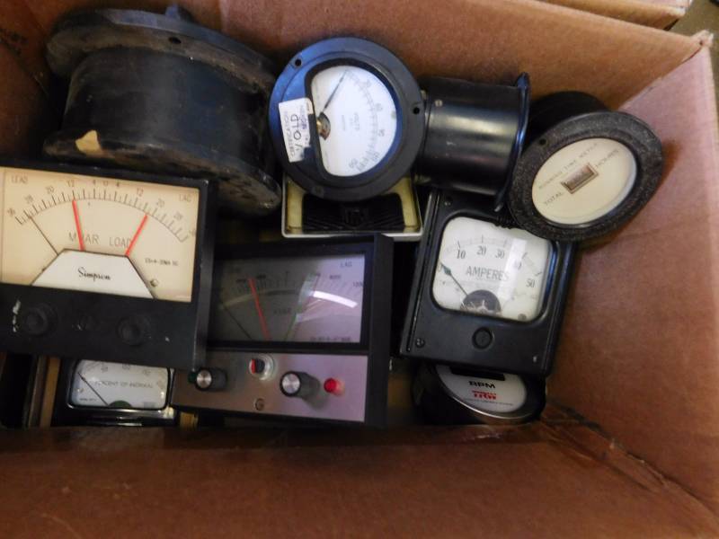 lot 94 image: Volt Meters, various sizes