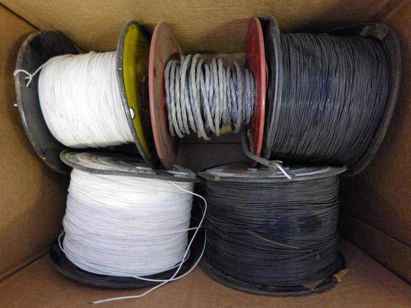 lot 137 image: Misc. High Temp Teflon Wire #1