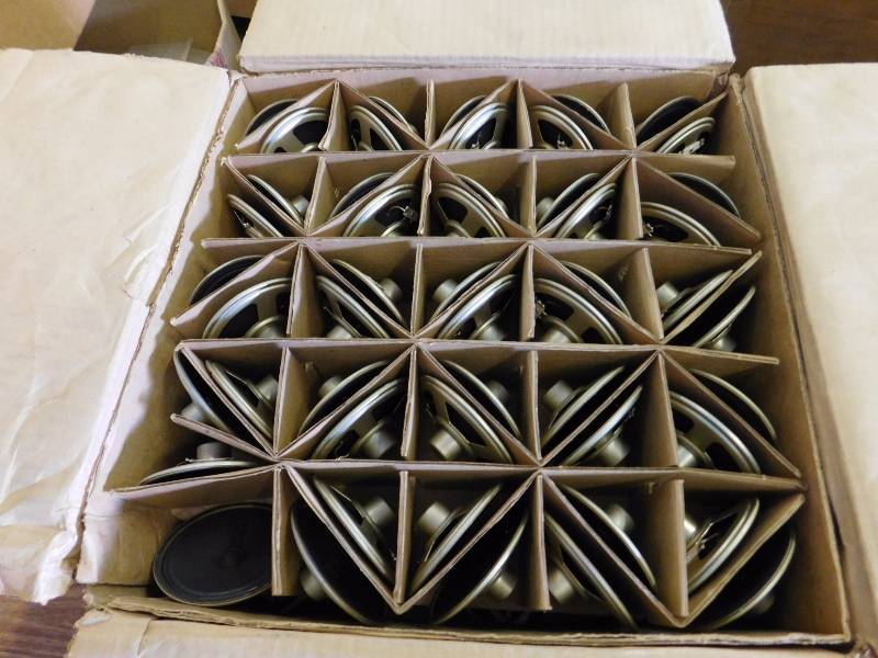 lot 146 image: Circular Loudspeakers