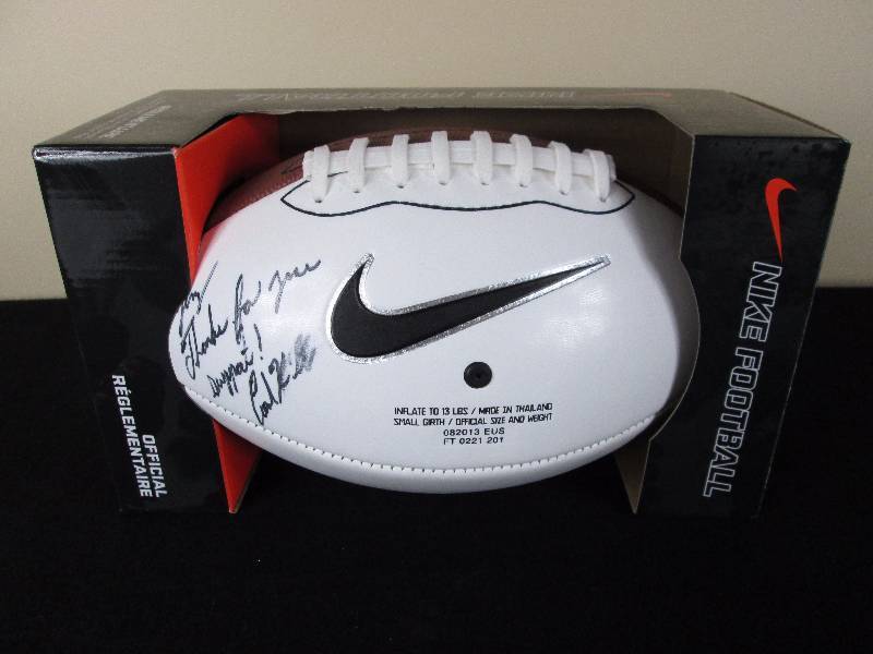 lot 67 image: Carl Eller Autographed Football